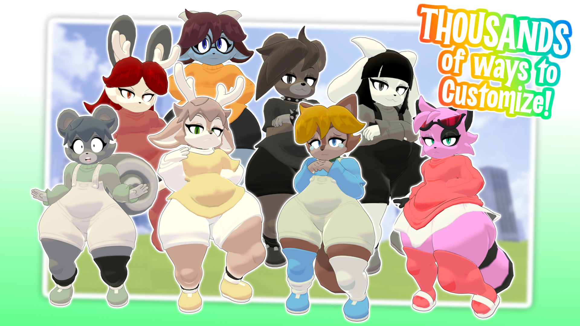 Screenshot 6 for Townsfolk Animal Base [VRChat Avatars]