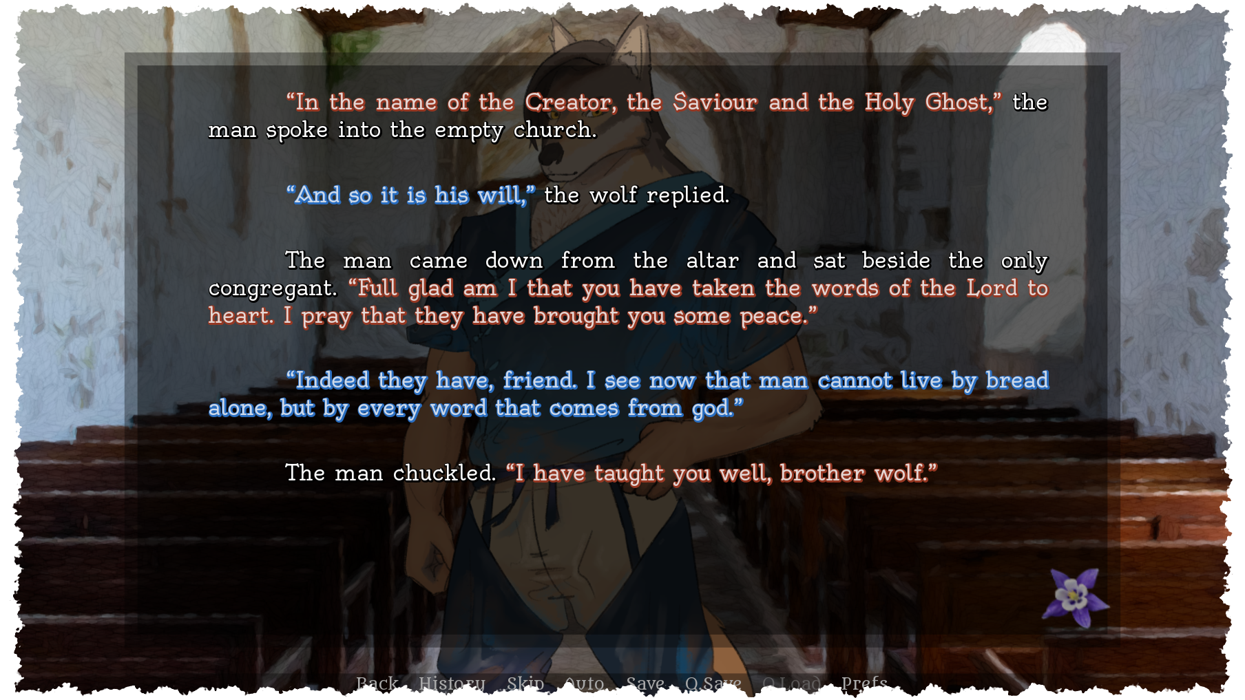 Screenshot 4 for The Wolf and the Holy Man
