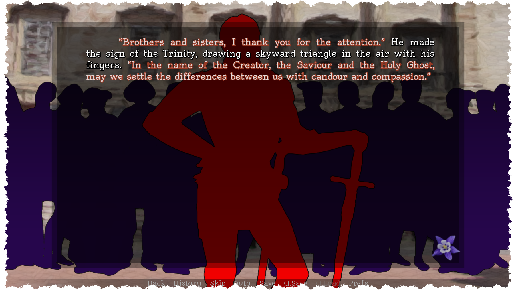 Screenshot 2 for The Wolf and the Holy Man
