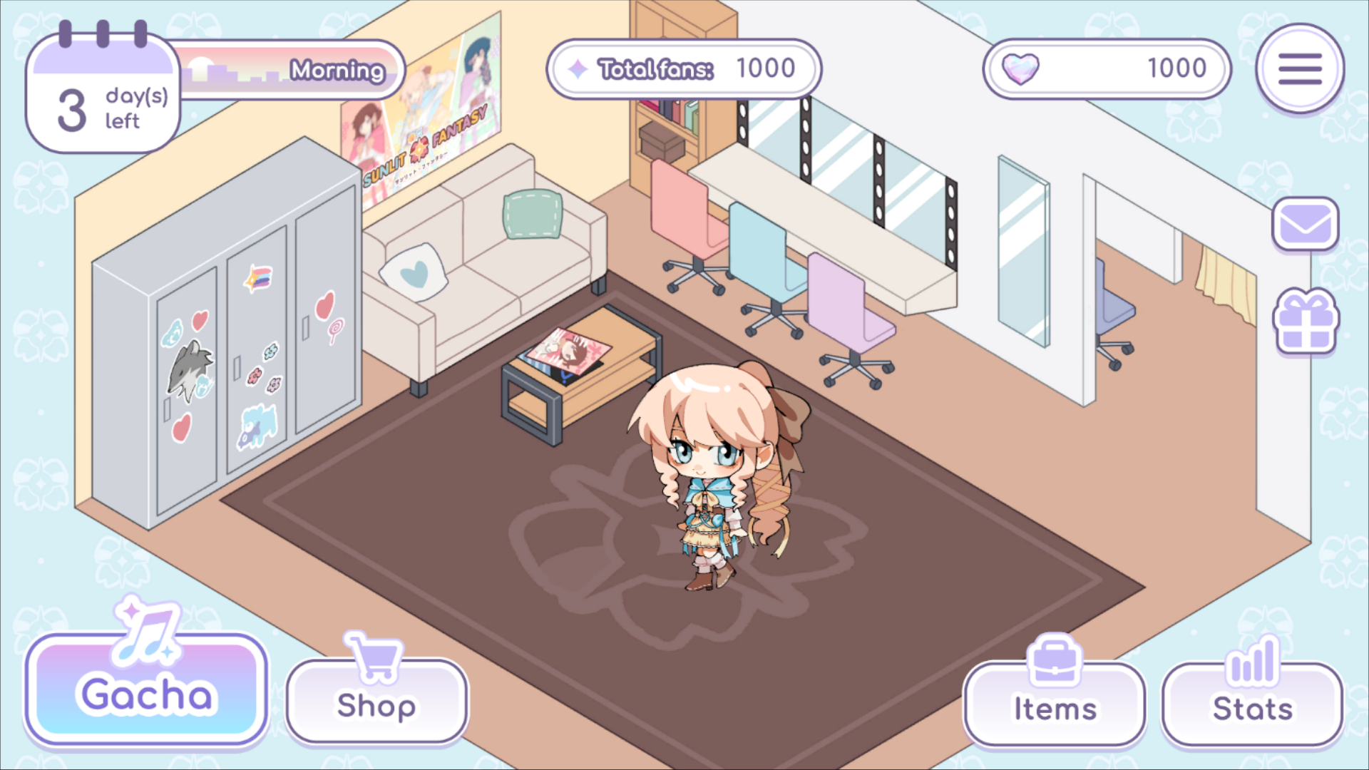 Screenshot 3 for MIRACLE♫HEART! LIVE!! - GameJam Demo Ver.