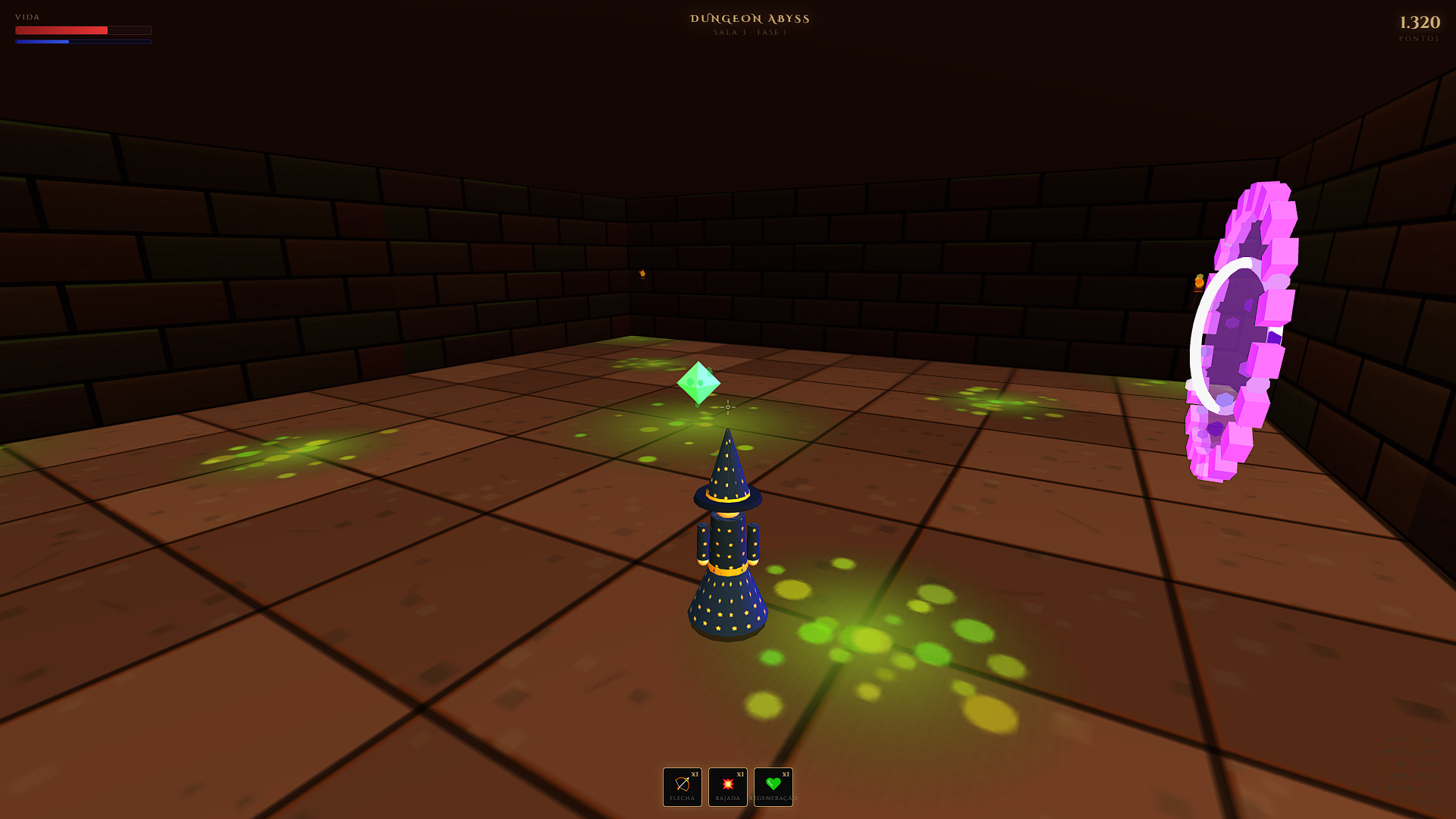 Screenshot 4 for Dungeon Abyss 3D - Roguelike