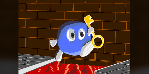 Cover image for AdventuresOfLolo Remake! (Nes Box Art Jam 11/29/15)
