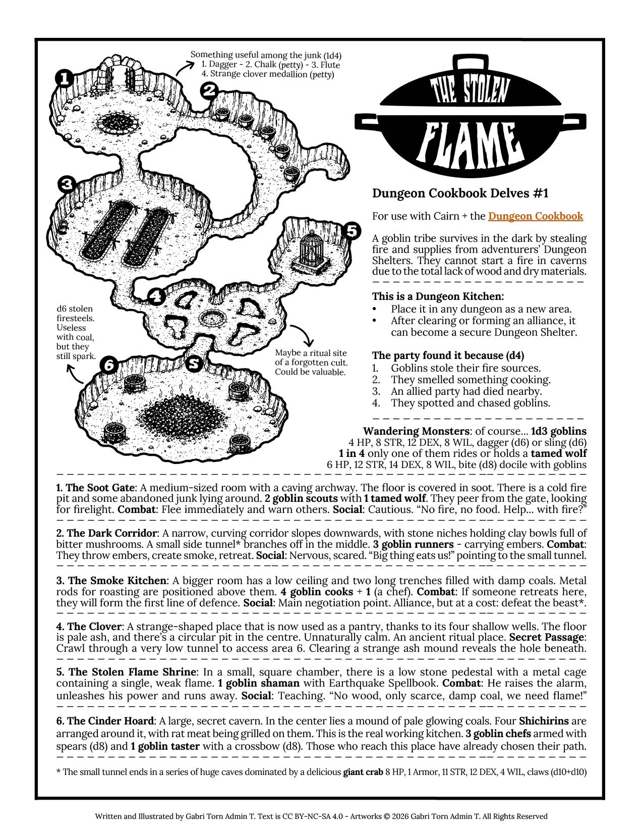 Screenshot 2 for Dungeon Cookbook Delves #1
