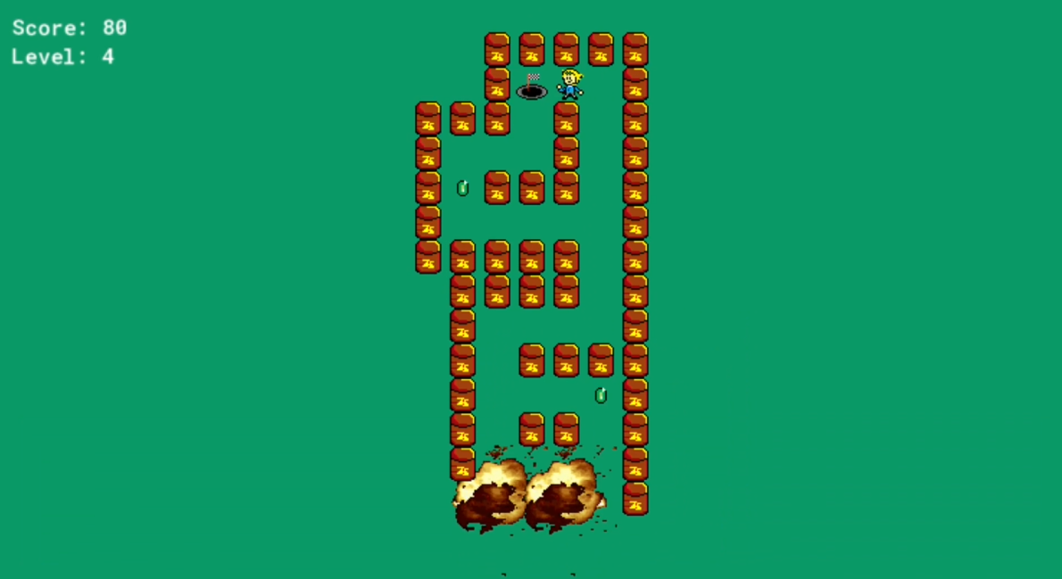 Screenshot 2 for Explosive Barrel Run
