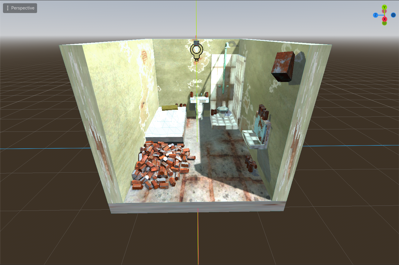 Grim Prison Cell | Low-Poly | Game Ready by BlitzKreg