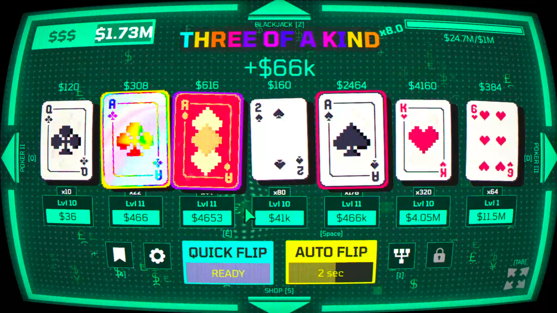 Screenshot 5 for A Game About Flipping Cards