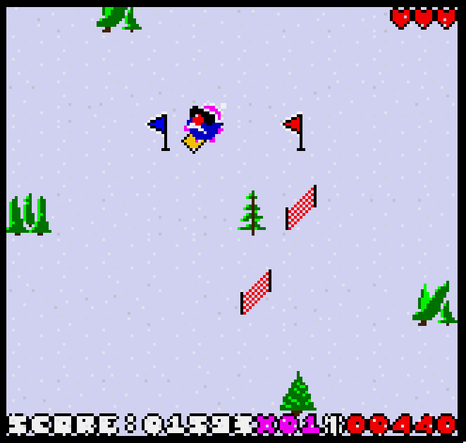 Screenshot 5 for Horatio Goes Snowboading for Neo Geo Pocket Color