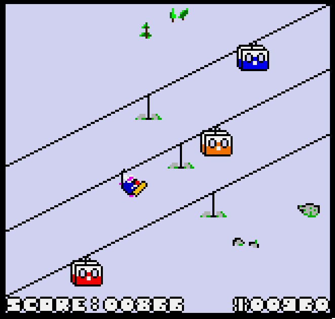Screenshot 4 for Horatio Goes Snowboading for Neo Geo Pocket Color