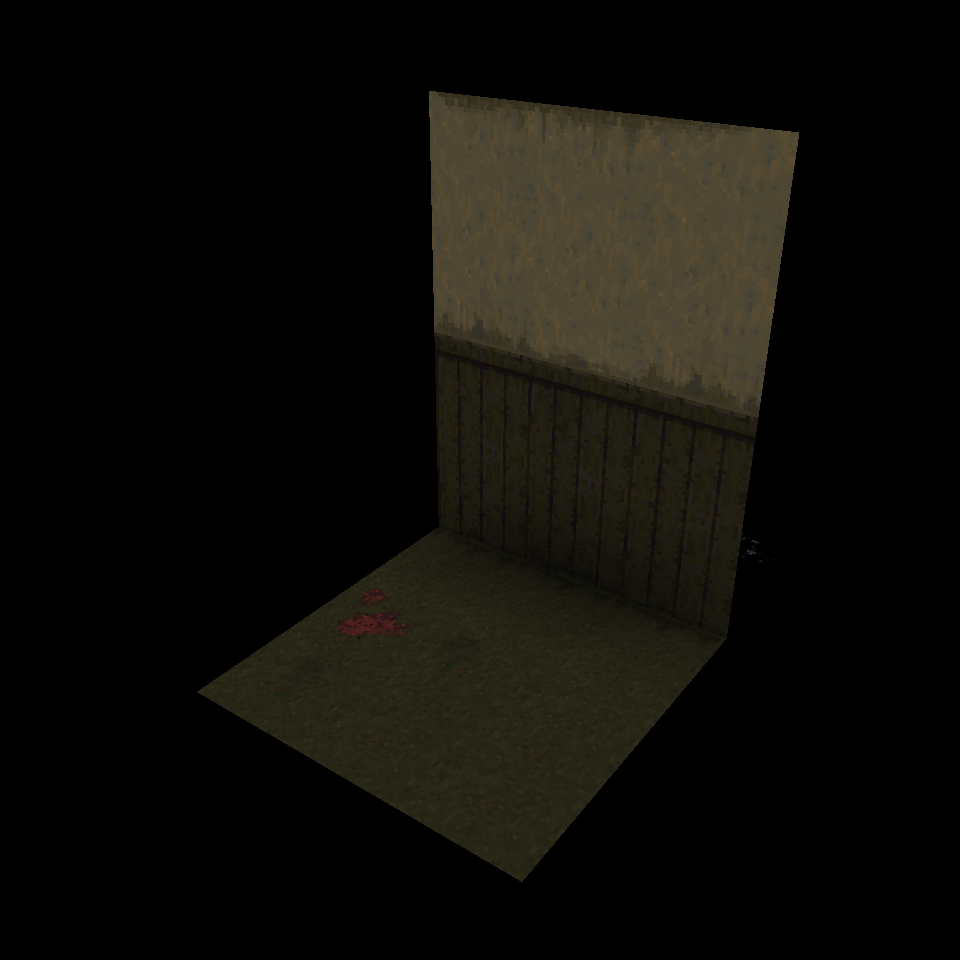 PS1 Horror Texture Pack: Silent Interiors by Cluly