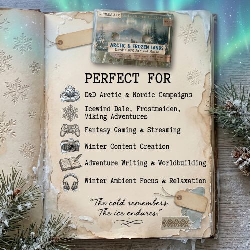 Rpg Arctic Races Arctic & Frozen Lands RPG — 30 Nordic Ambient Tracks by LauraCreativeSupply
