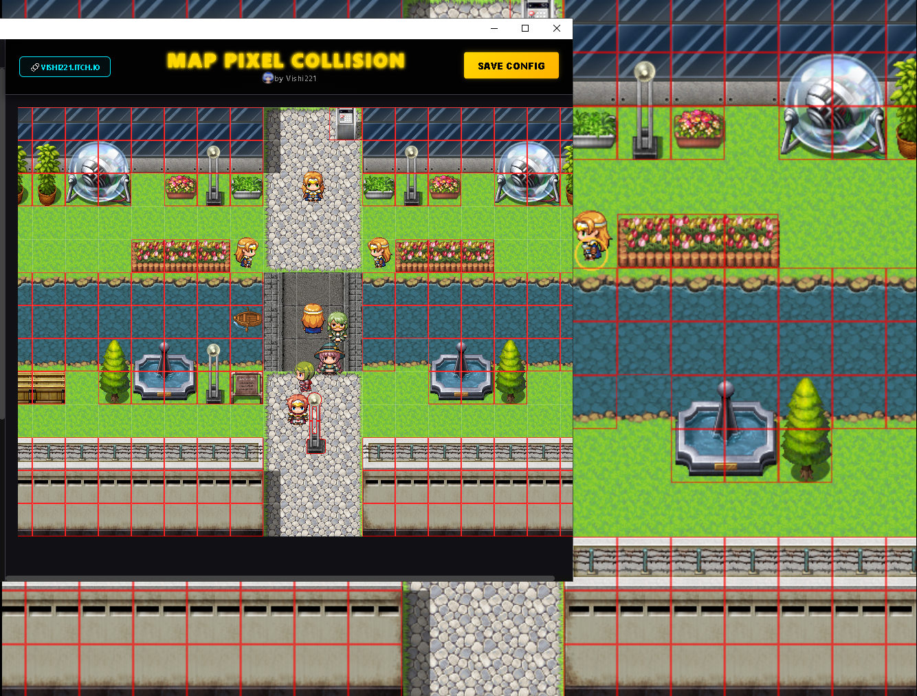 Screenshot 5 for RPG Maker MV/MZ - Map Pixel Collision & Parallax Tile