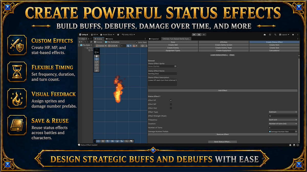 Ultimate Turn-Based Battle System for Unity by Arktentrion