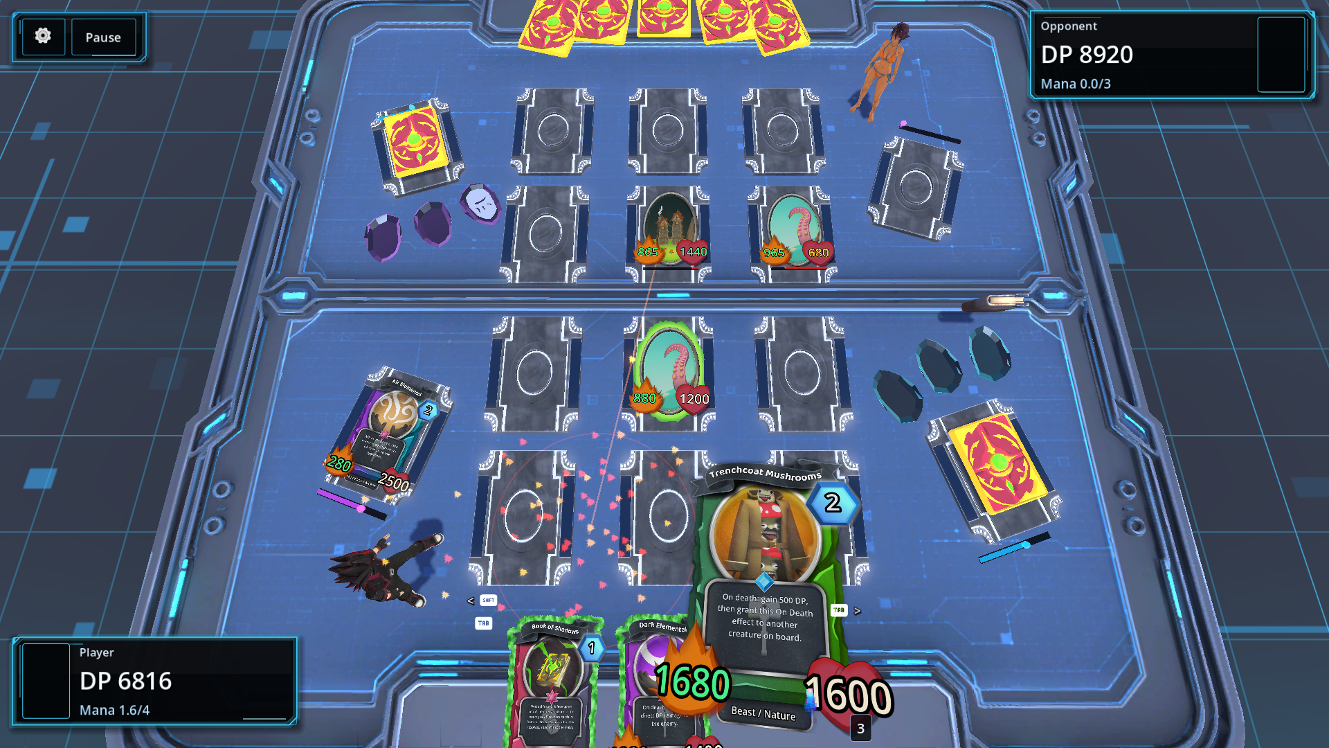 Screenshot 4 for DigiDuels: Incremental Cards