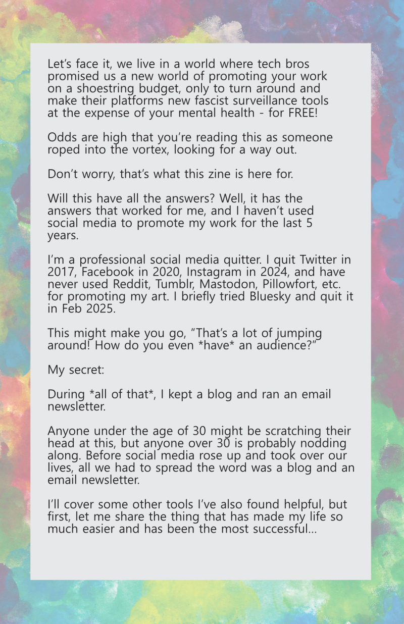 Screenshot 4 for How to Promote Your Work Without Social Media