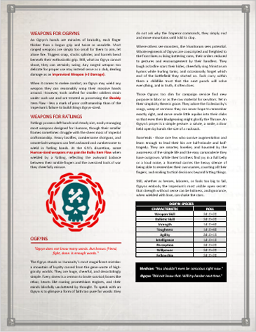 Screenshot 3 for Species: Ogryns & Ratlings