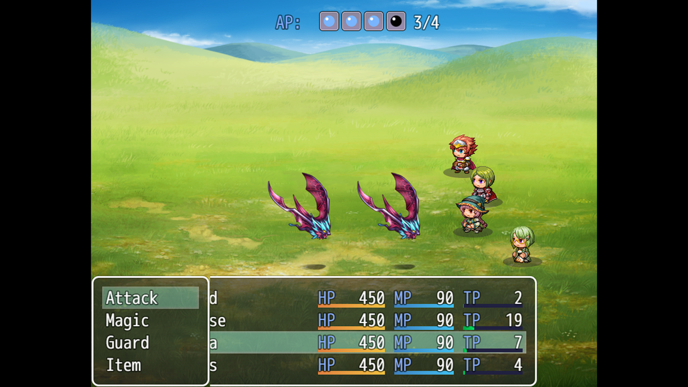 Free Turn Battle (FTB) Battle System Plugin for RPG Maker MV by Next ...