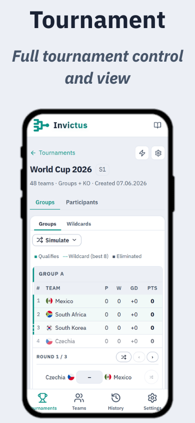 Screenshot 6 for Invictus - Tourament Maker