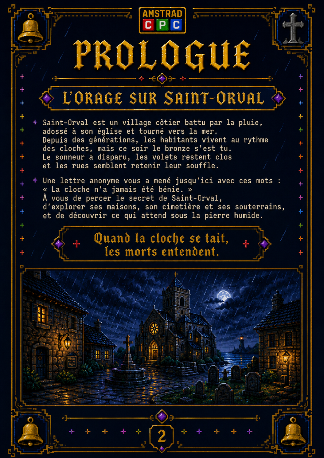 Screenshot 5 for Les Cloches de Saint-Orval - CPC