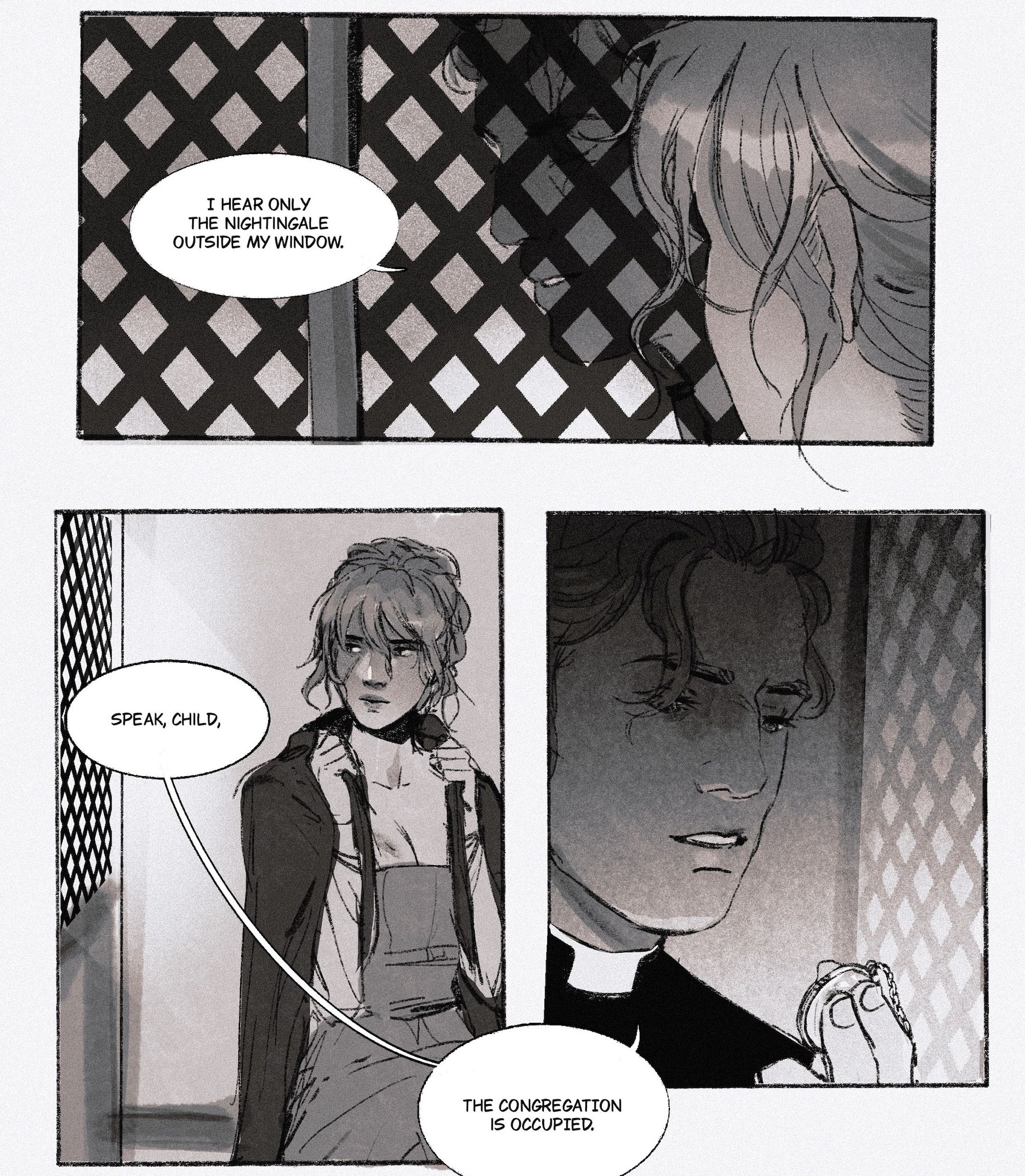 Screenshot 2 for In Nomine Patris | butchfemme 18+ comic