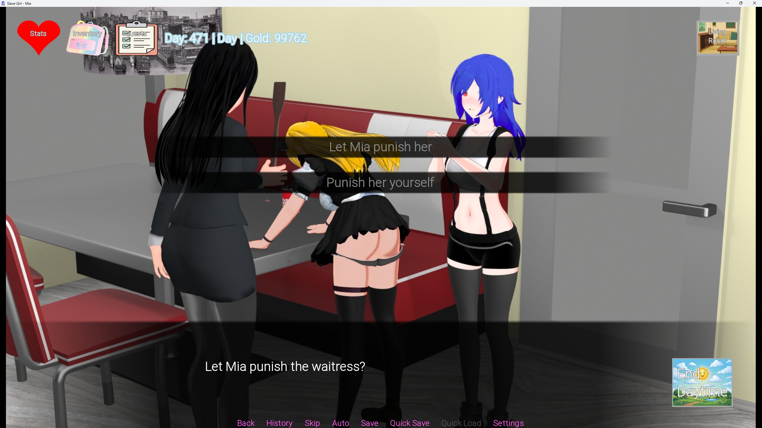 Screenshot 2 for Slave Girl Mia (For PC)- Ver 0.5.1