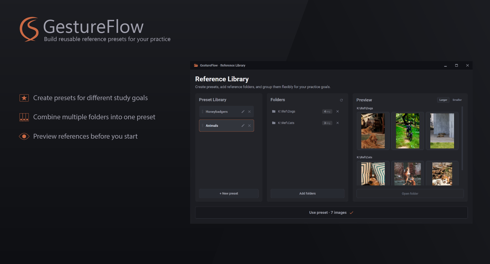 Screenshot 7 for GestureFlow - Gestures and References Practice