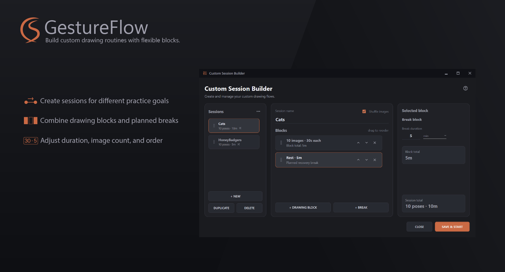 Screenshot 8 for GestureFlow - Gestures and References Practice
