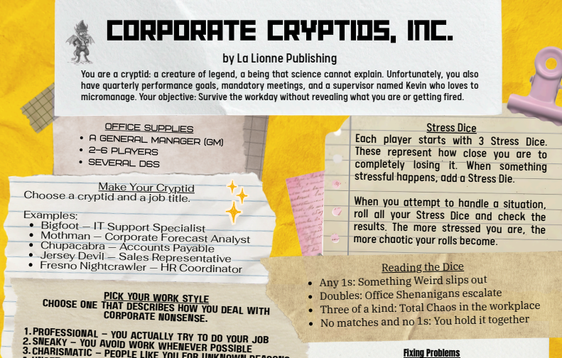 Screenshot 2 for Corporate Cryptids, Inc.