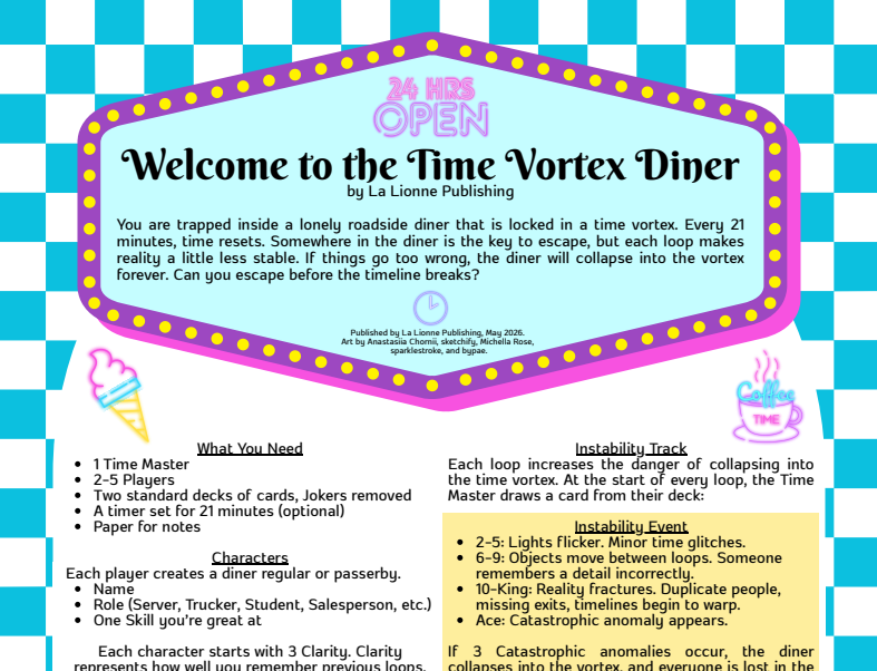Screenshot 2 for Welcome to the Time Vortex Diner