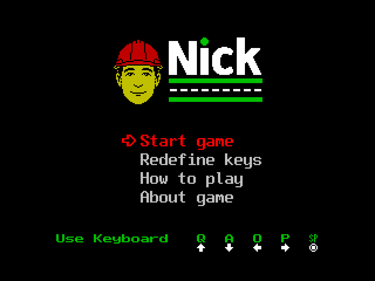 Nick ZX Spectrum Captura de Pantalla 1