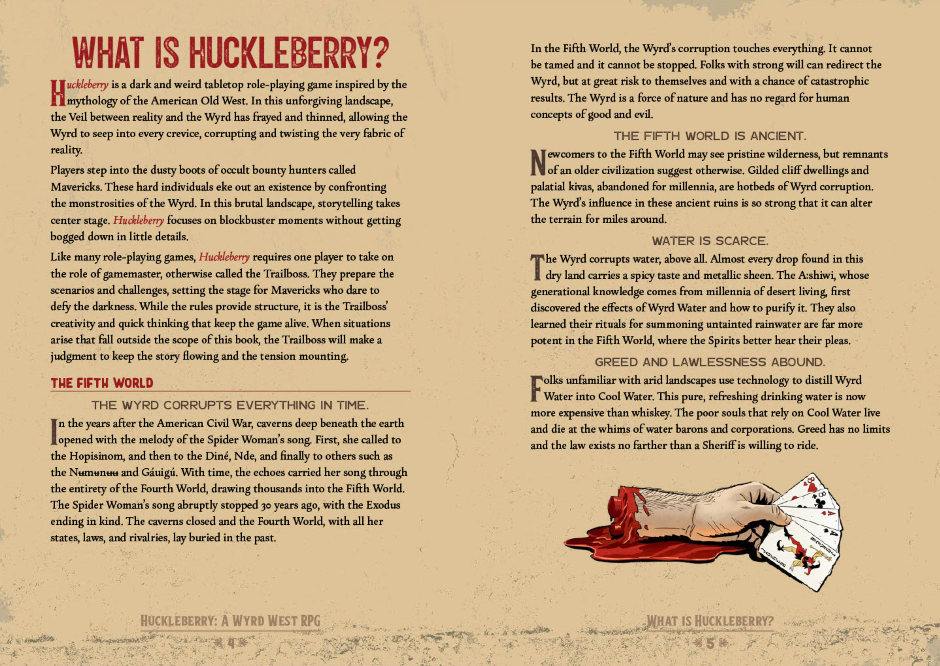 Screenshot 3 for Huckleberry: A Wyrd West RPG