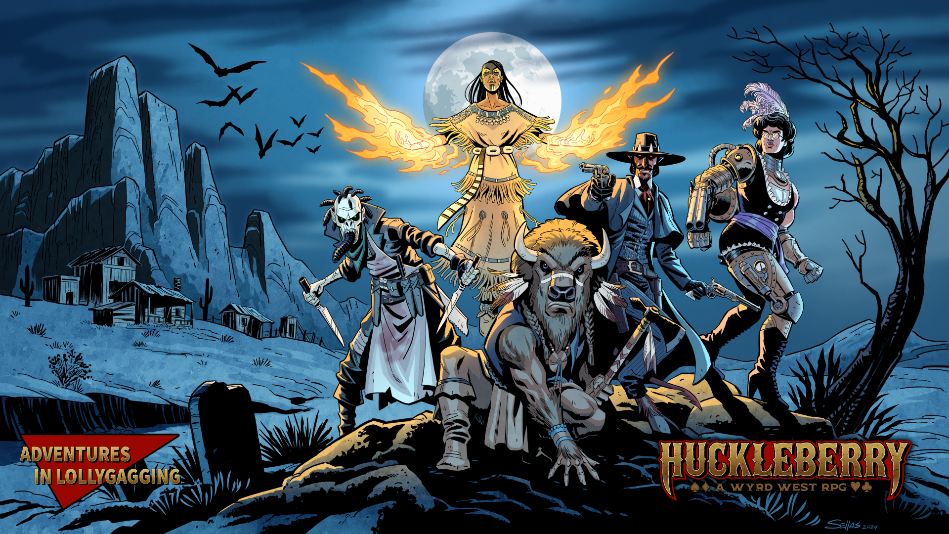 Screenshot 5 for Huckleberry: A Wyrd West RPG