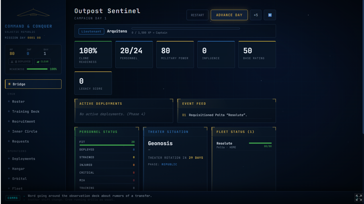 Screenshot 2 for Star Wars Clone Company Commander