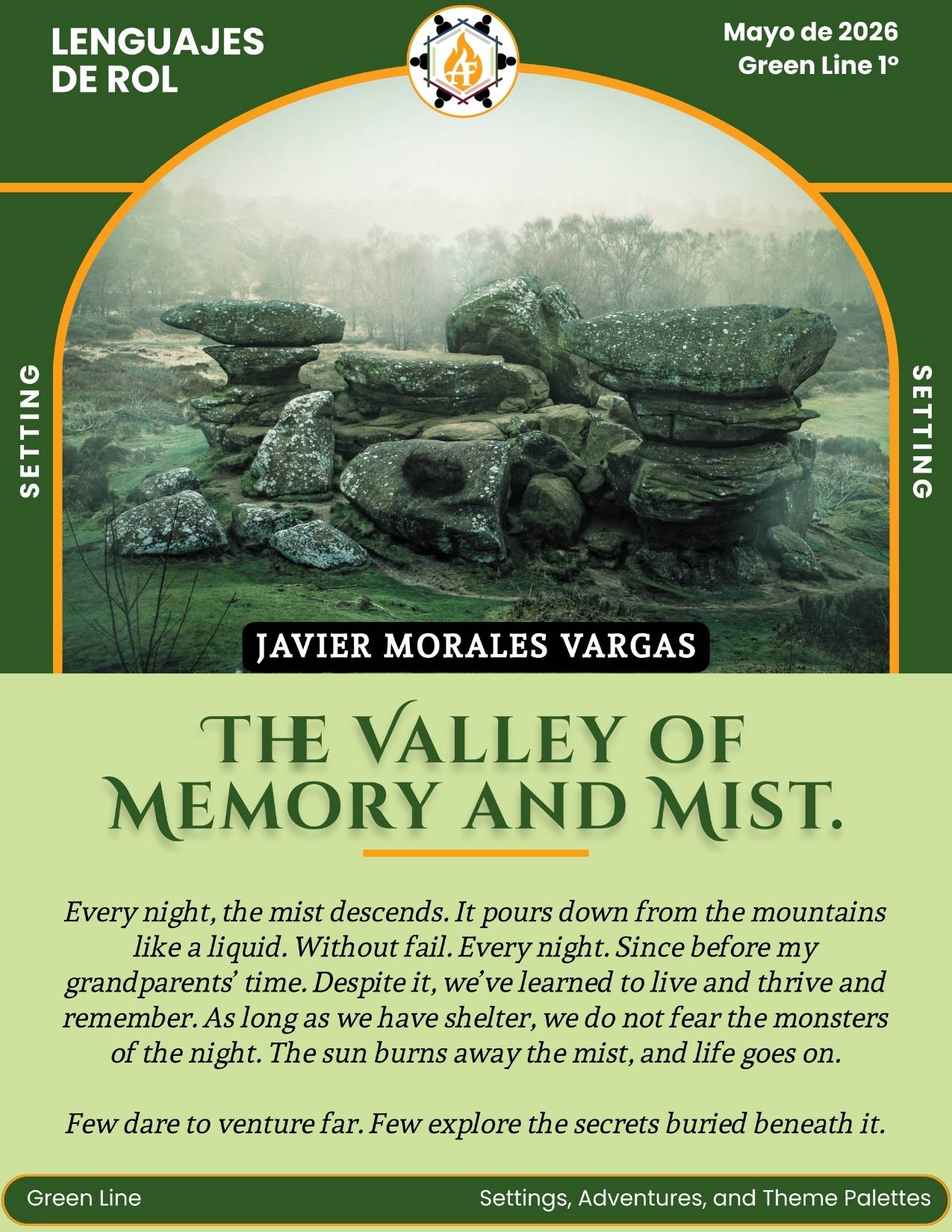 Screenshot 3 for El Valle de Memoria y Niebla. Lenguajes de Rol