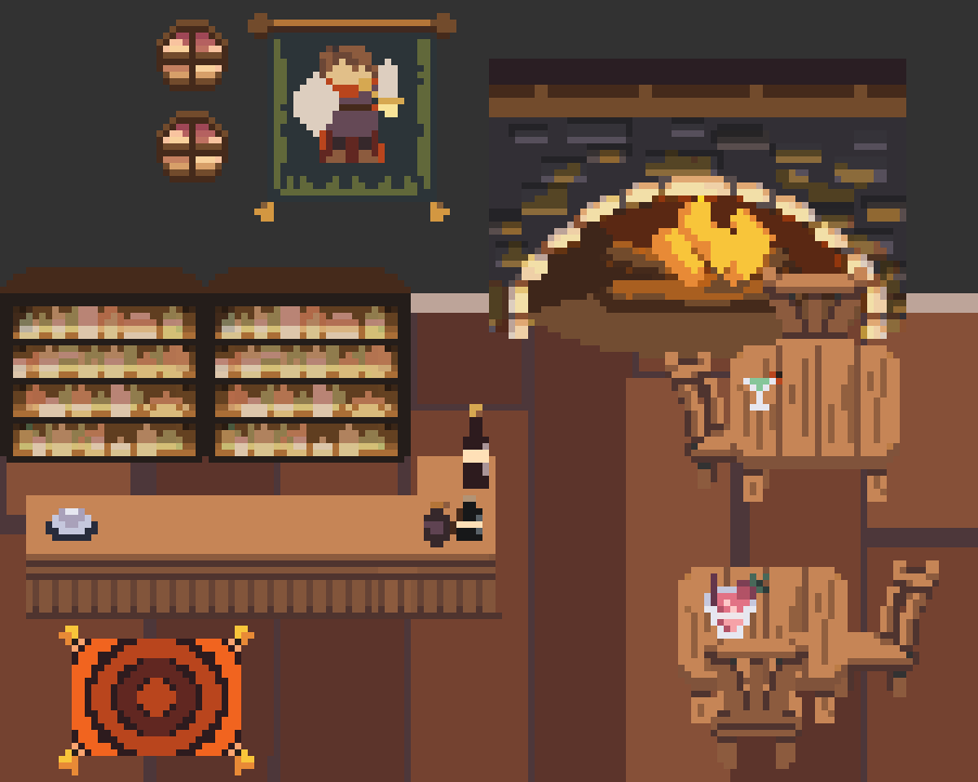 Rpg Inn Scene RPG Inn & Tavern: Scene Prop Pack by BluBerri