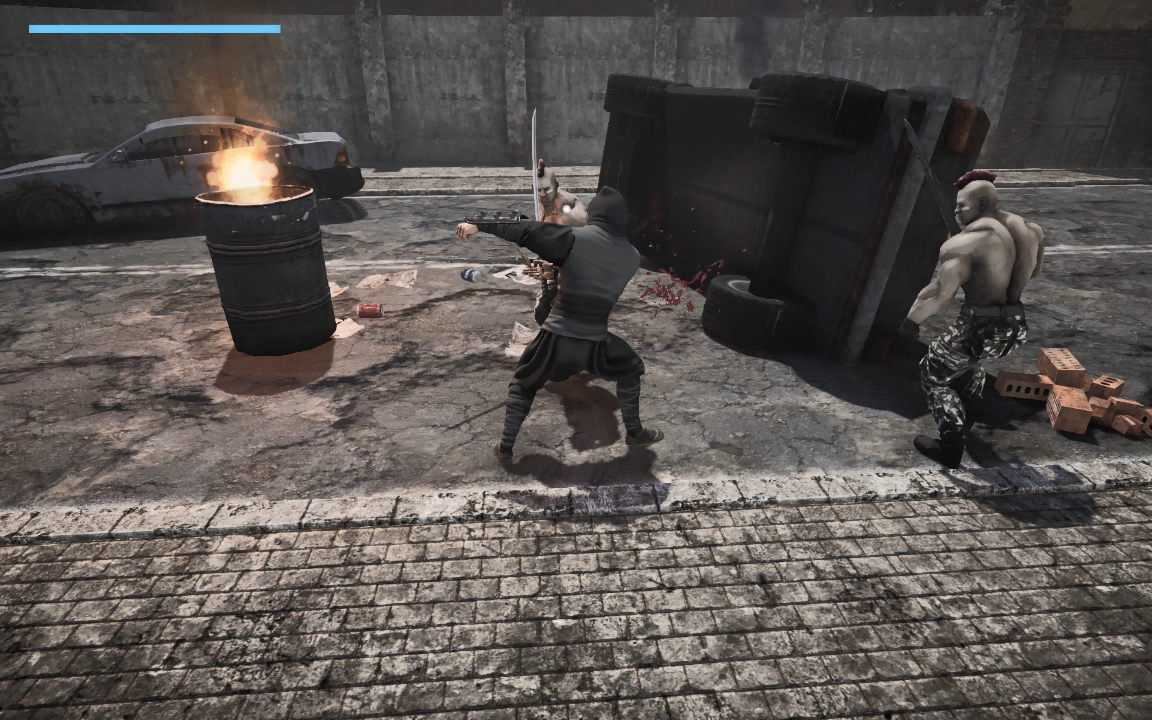 Screenshot 2 for Ashen Ninja: Rust and Katana