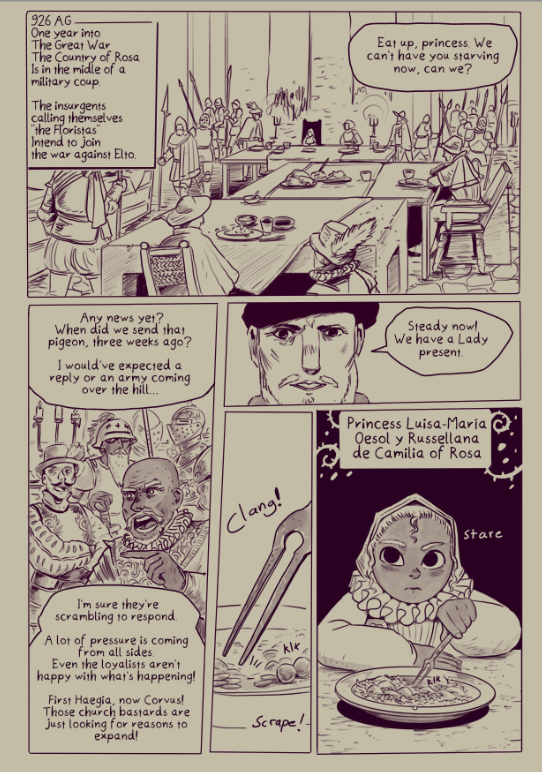 Screenshot 3 for From the Clouds to the Campfire - a Great Knight Story