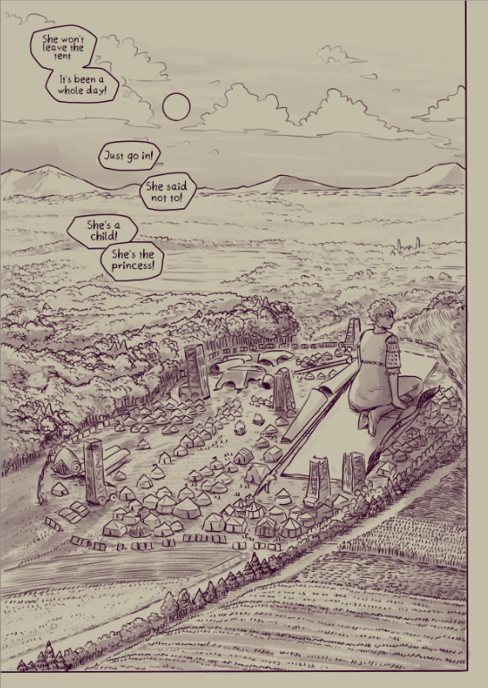 Screenshot 4 for From the Clouds to the Campfire - a Great Knight Story