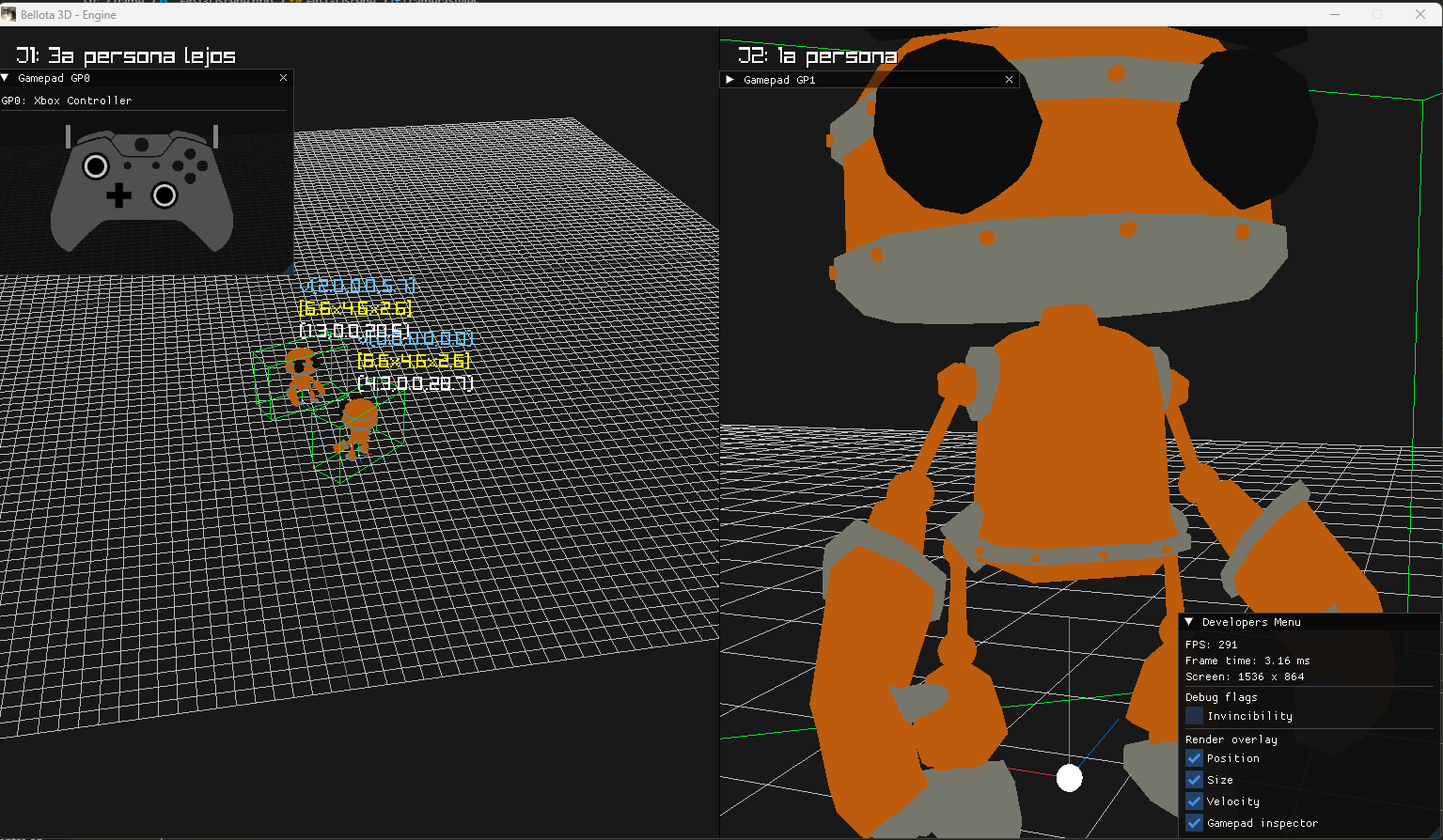 Motor de Juegos ECS en C++ usando raylib. - Bellota 3D by Portafolio ...