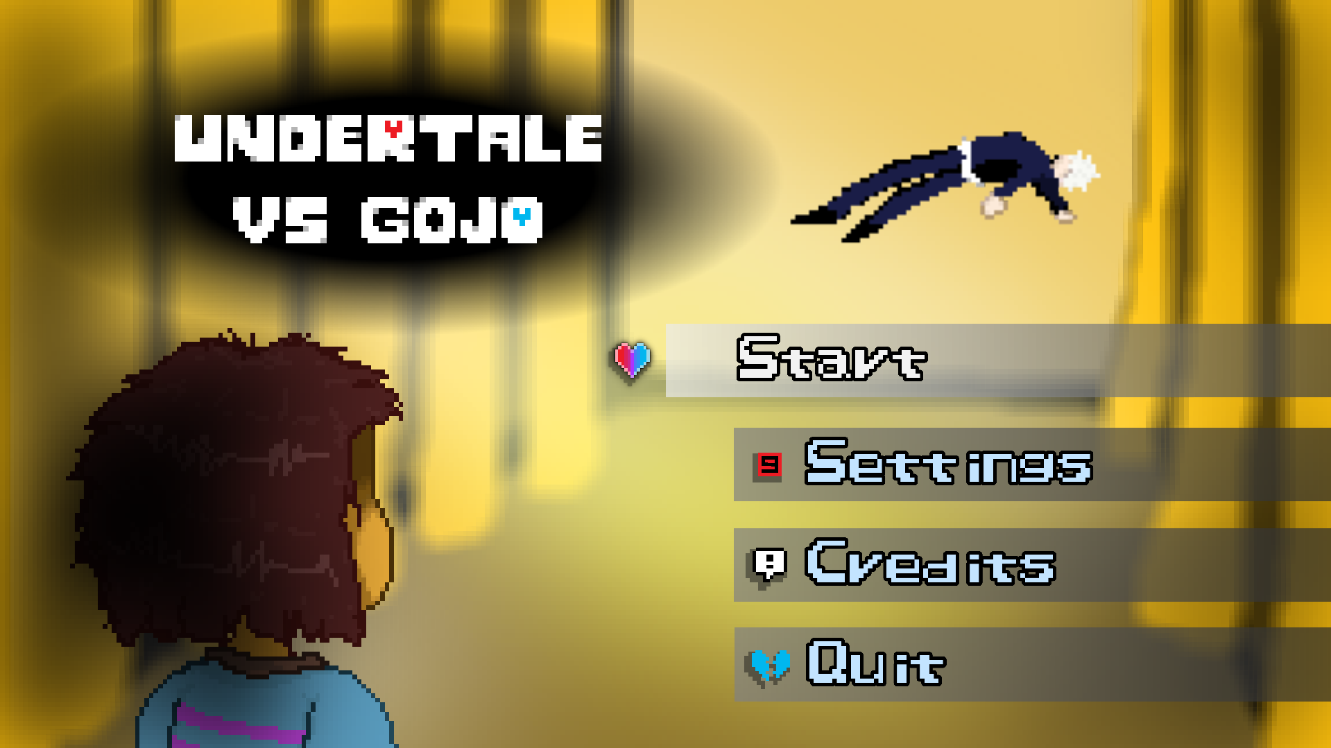 Screenshot 2 for UNDERTALE VS GOJO