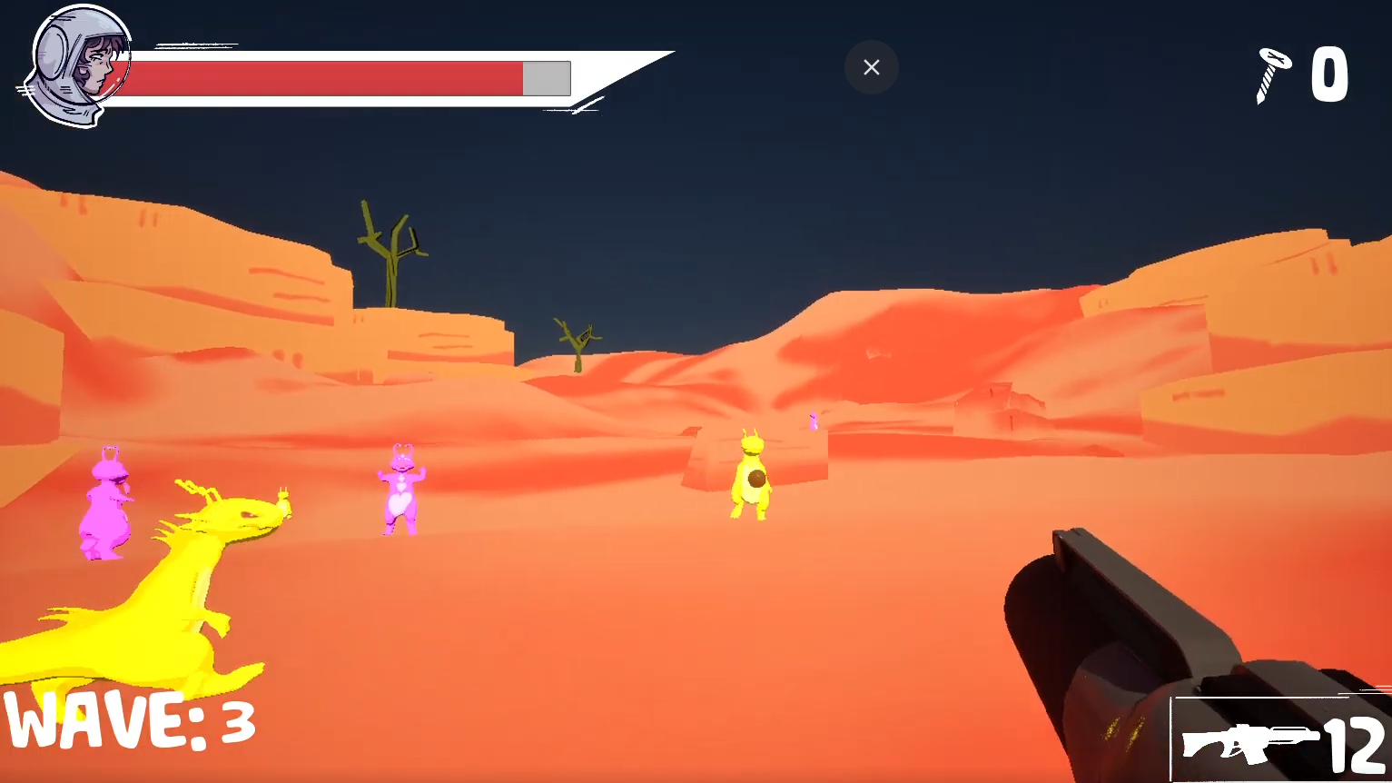 Screenshot 2 for Shooting Up the Aliens