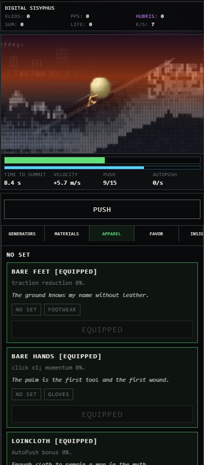 Screenshot 4 for The Myth of Digital Sisyphus