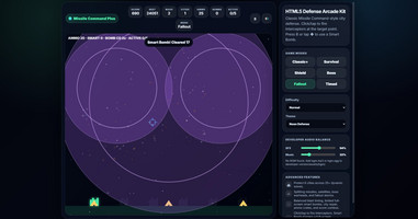 Missile Command Plus Clone Engine is now available! - Missile Command ...