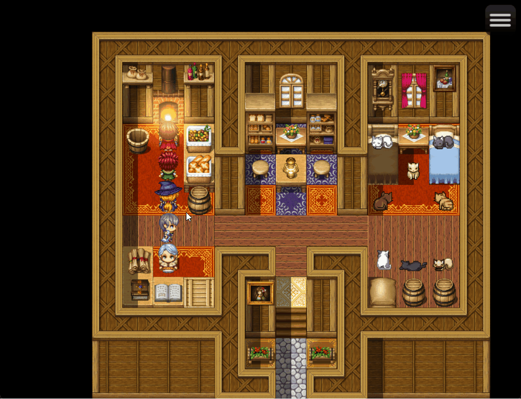Screenshot 2 for [CGMZ] Destination Sprite for RPG Maker MZ