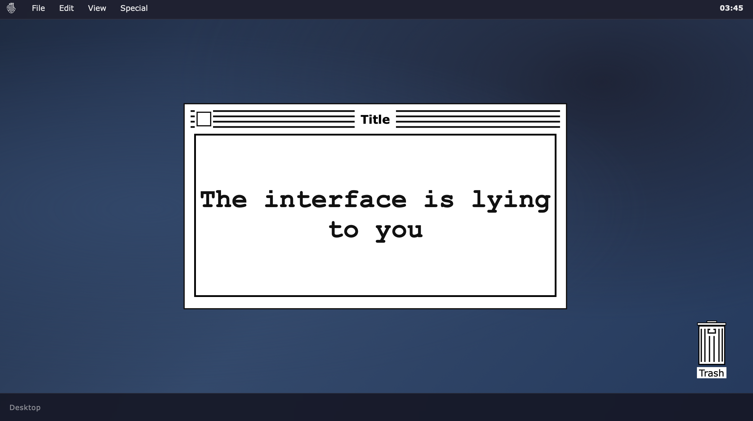 Screenshot 2 for The interface is lying to you
