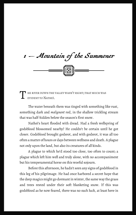 Screenshot 4 for Beneath the Shattered Gods: EBOOK
