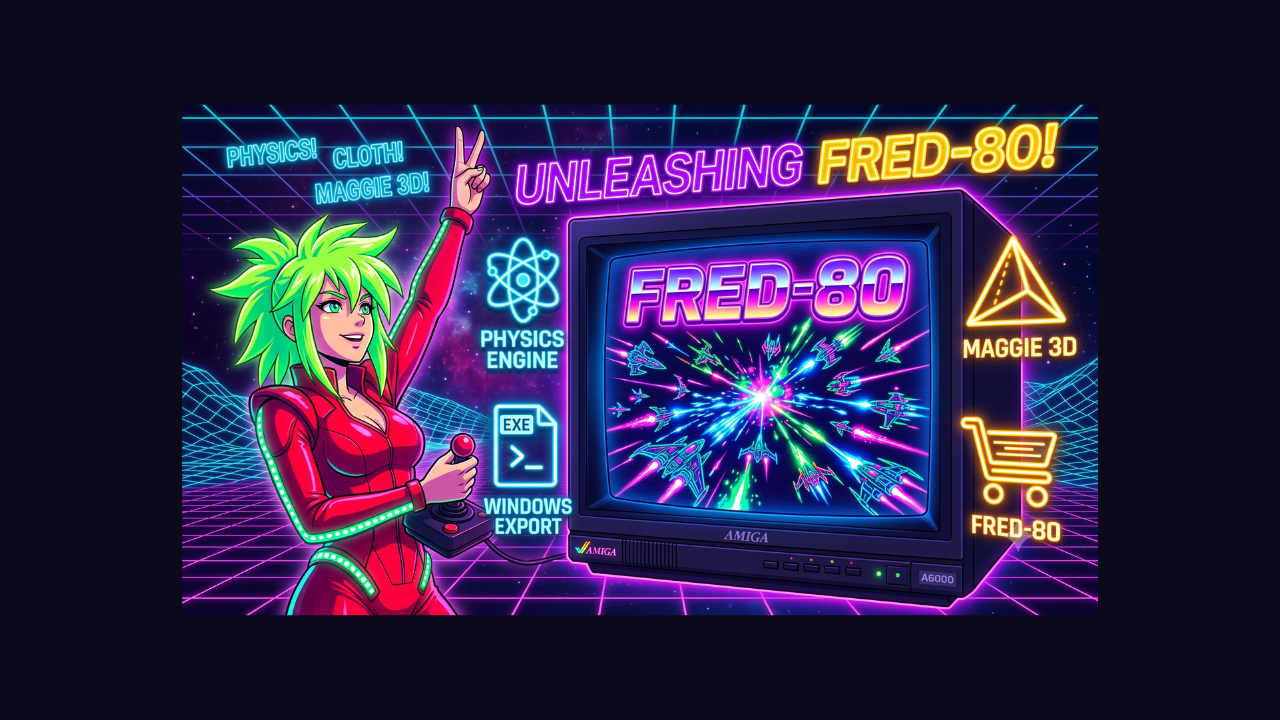 Screenshot 9 for Fred80: Built for modern Windows & macOS. Compatible with real Amiga/Apollo hardware.