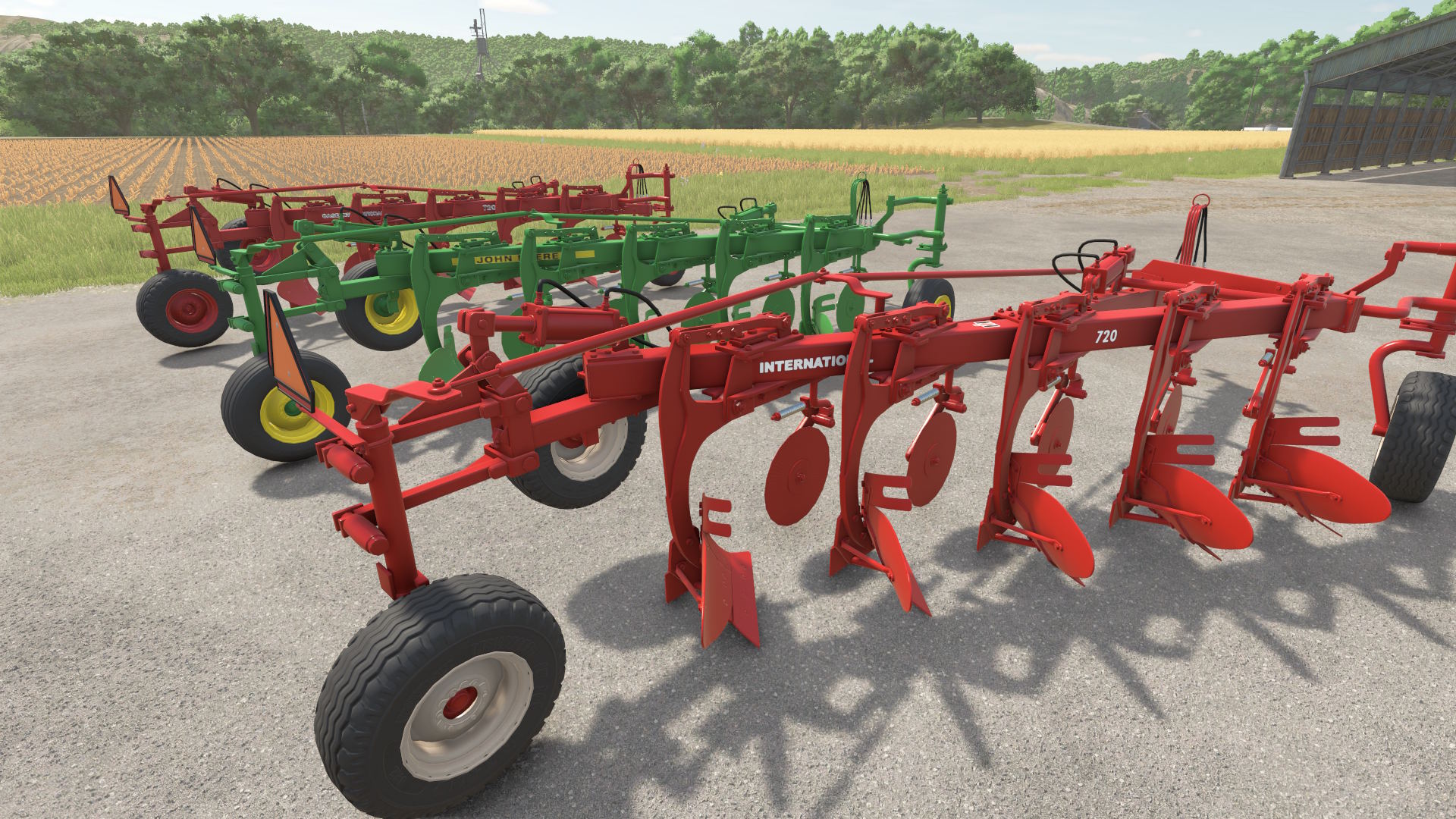 Screenshot 4 for FS25 Case IH-720 5 Bottom Plow