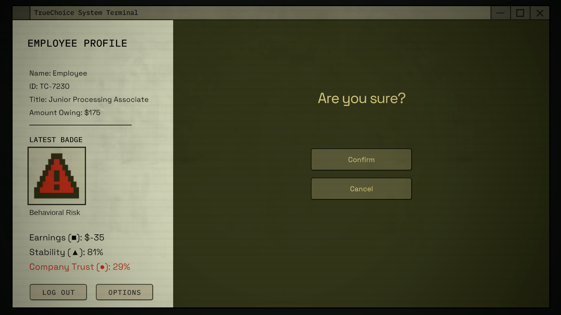 Screenshot 3 for Are You Sure?