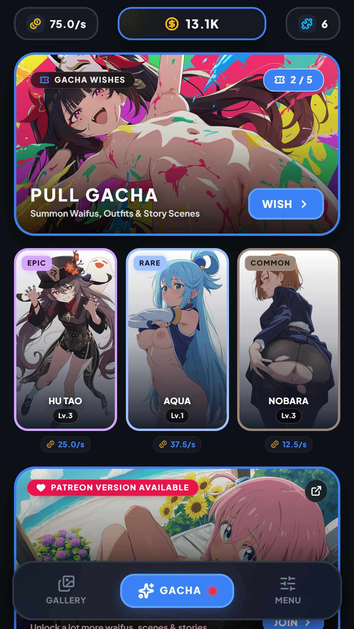 Screenshot 3 for Gacha Waifu