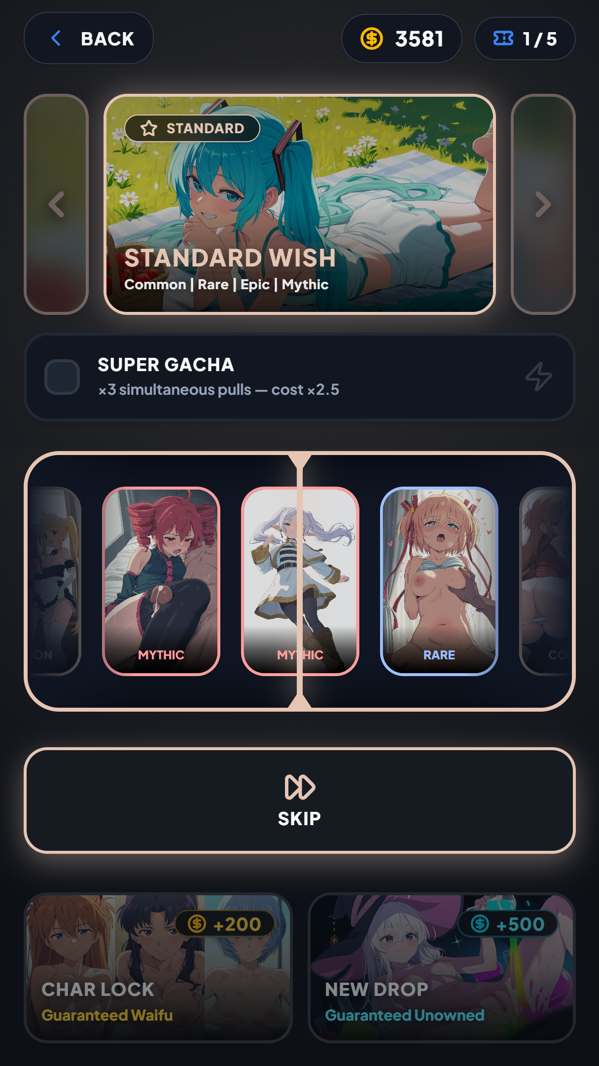 Screenshot 5 for Gacha Waifu